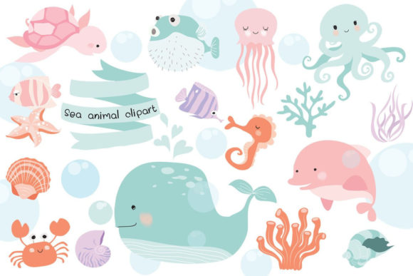 Download Sea Animal Clipart - Animal Collection