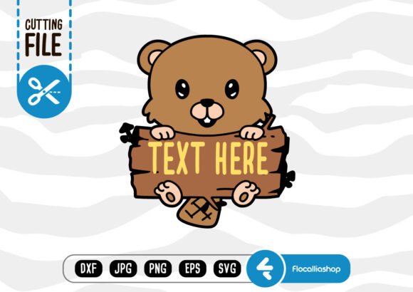 Download Animal Name Border SVG, Beaver SVG - Animal Collection