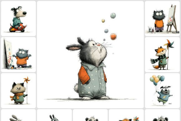 Download Chubby Nursery Animals Clipart 40 JPG - Animal Collection