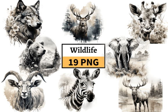 Download Wildlife Animals Clipart Bundle Woodland - Animal Collection