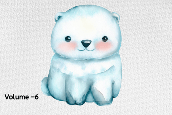 Download Arctic Animals Watercolor Clipart - Watercolor Collection