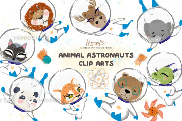 Download Animal Astronauts Cliparts - Animal Collection