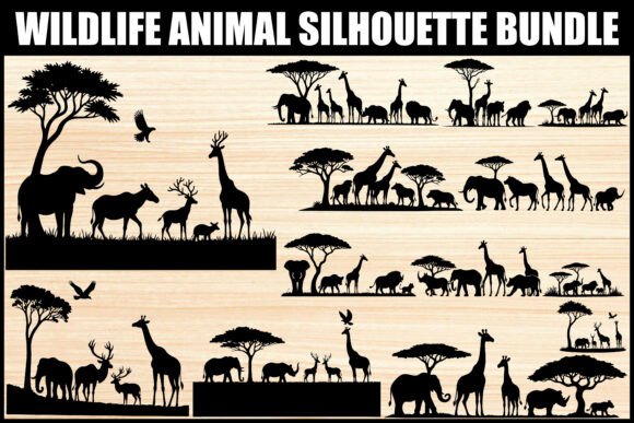 Download Wildlife Animal Safari SVG Bundle - Animal Collection