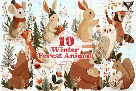 Download Winter Forest Animal PNG - Animal Collection