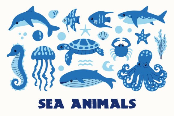 Download Sea Animals PNG Clipart - Animal Collection