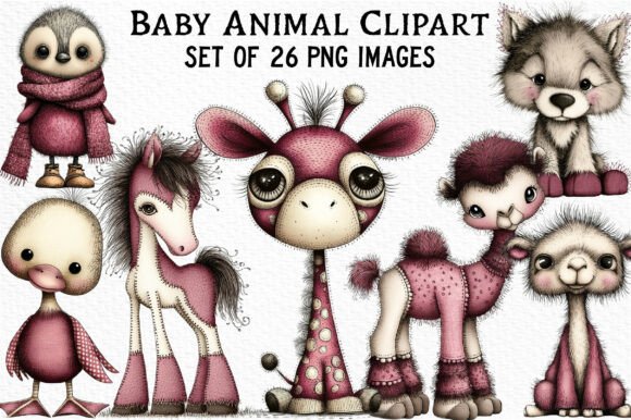 Download Baby Animal Clipart Bundle - Animal Collection