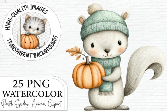 Download Spooky Animal Clipart Bundle PNG - Animal Collection