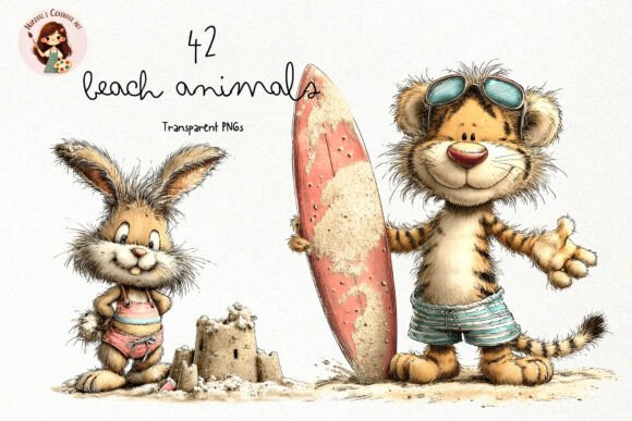 Download Beach Animals Clipart PNG - Animal Collection